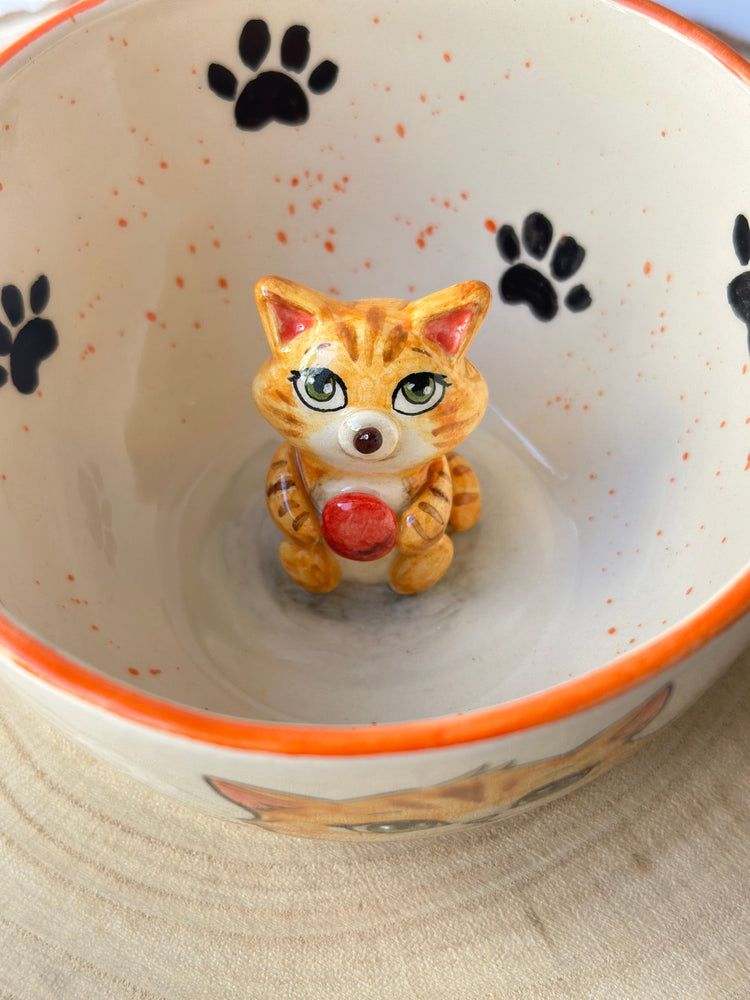 Cat handmade mug