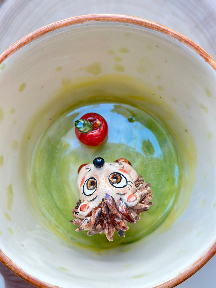 Hedgehog Handmade mug