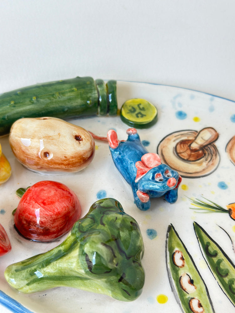 Little Chef handmade plate