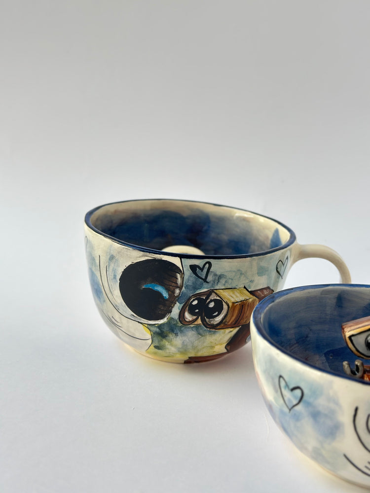 Couple handmade ceramic mugs