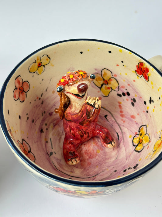 İce age Brooke handmade mug