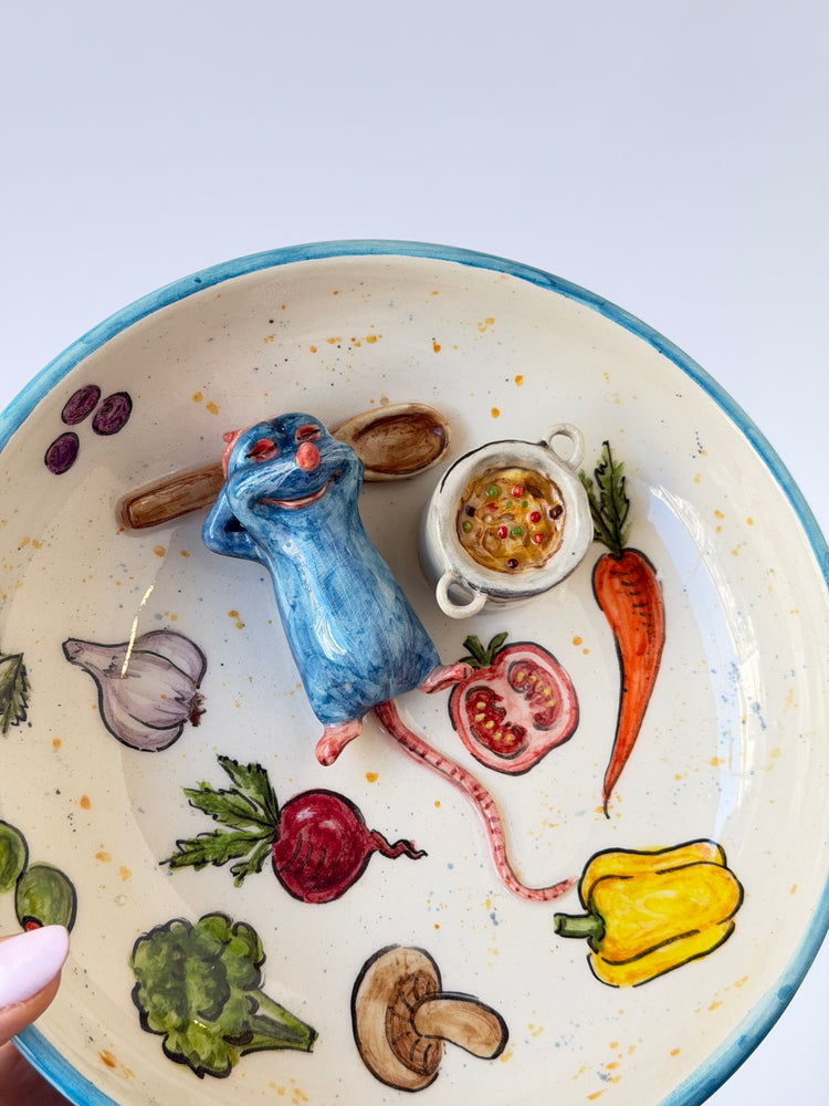 Little Chef handmade ceramic bowl