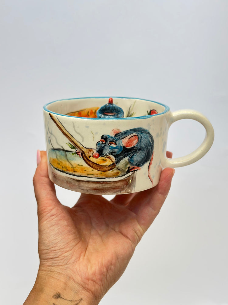 Little chef handmade ceramic mug