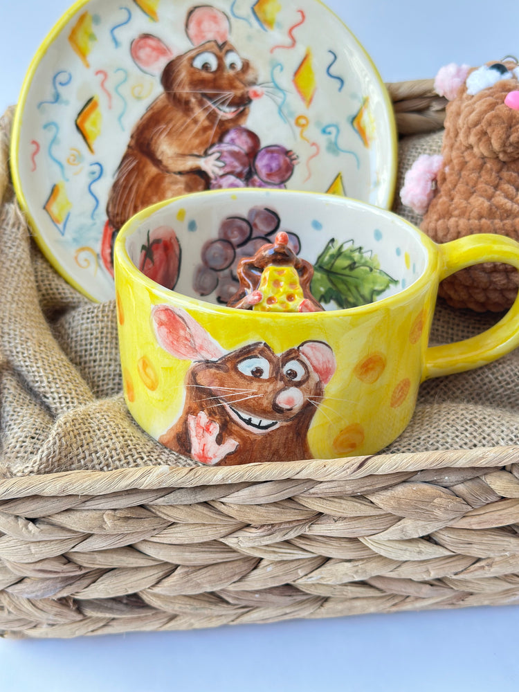 Handmade ceramic special gift box