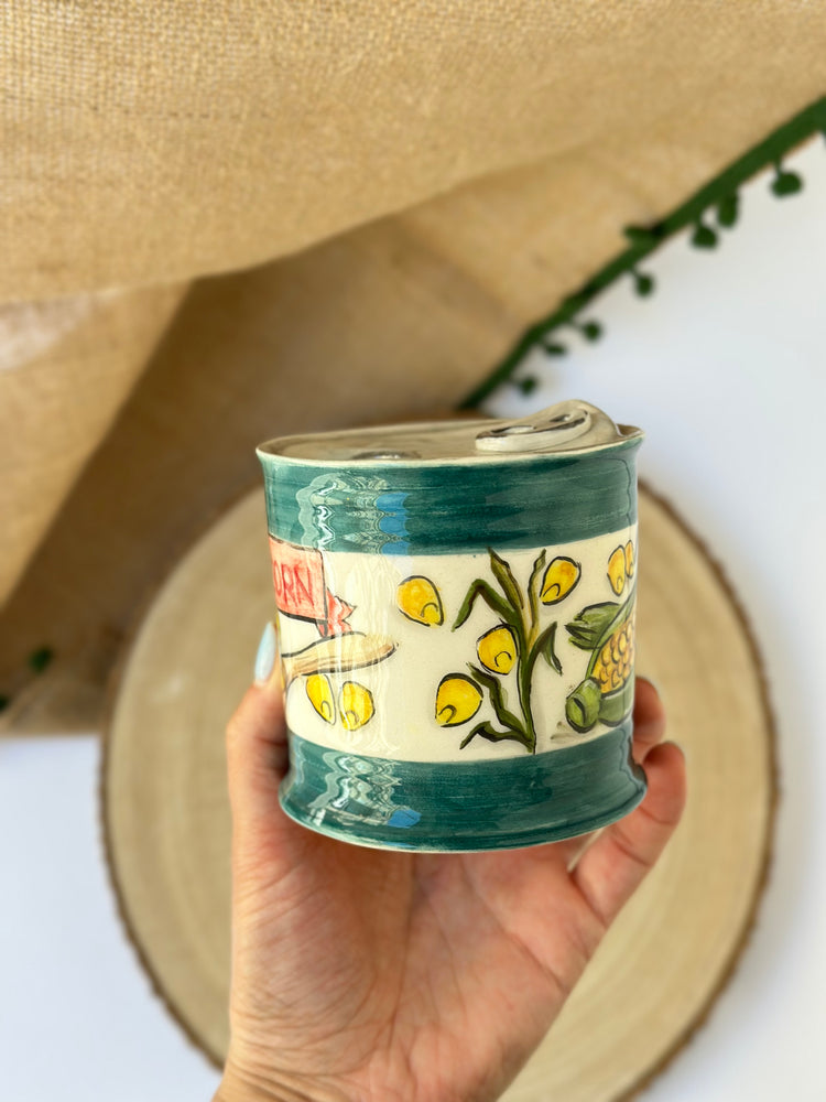 Canned good handmade ceramic mug (Please read the following information carefully👇🏻)