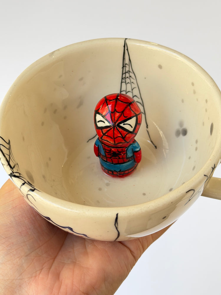 Spider handmade ceramic mug