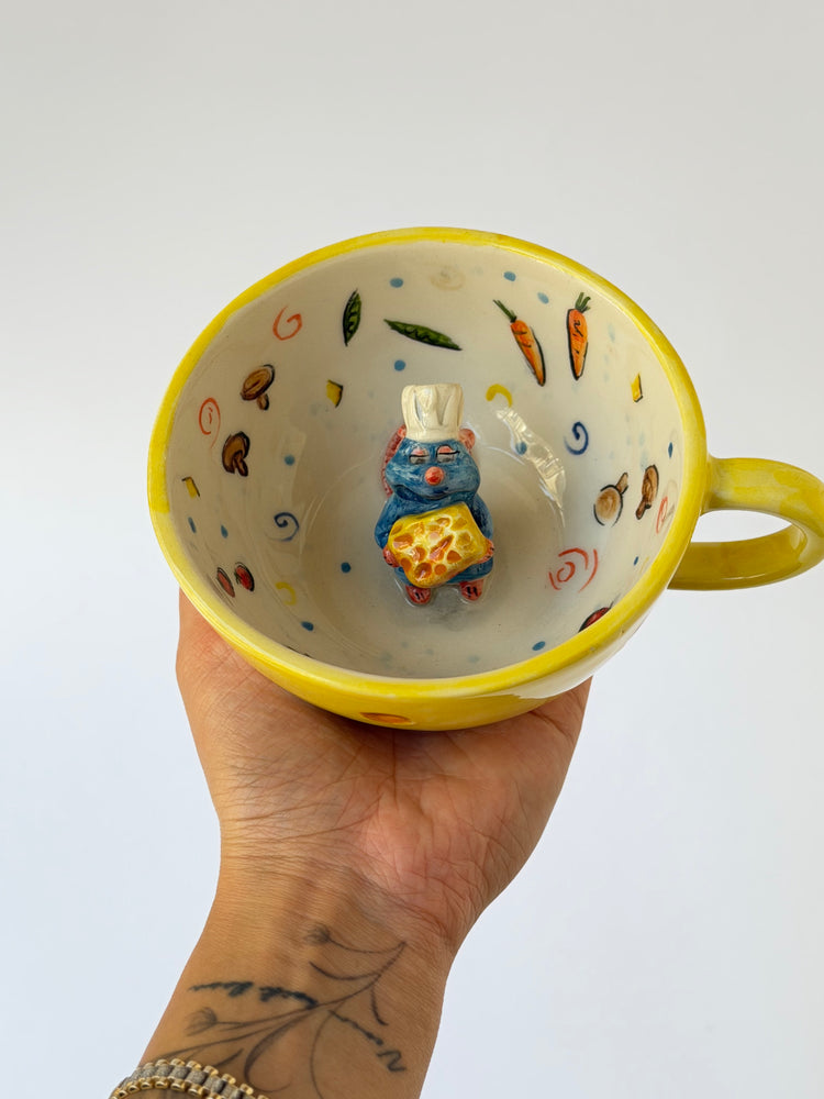 Little Chef handmade ceramic mug
