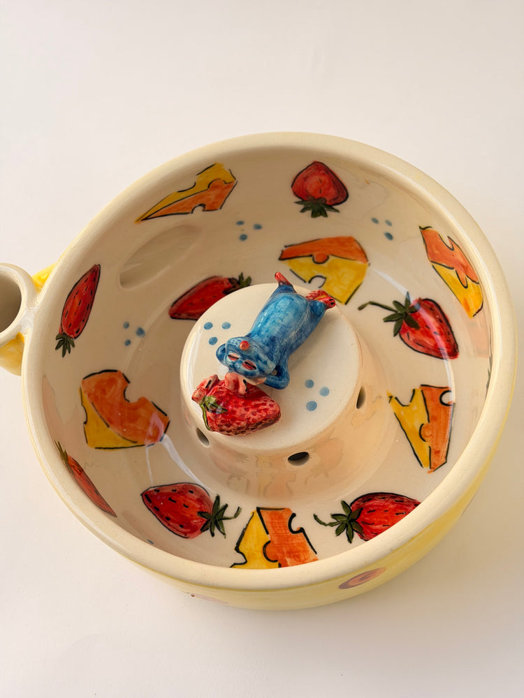 Little Chef handmade ceramic washing bowl