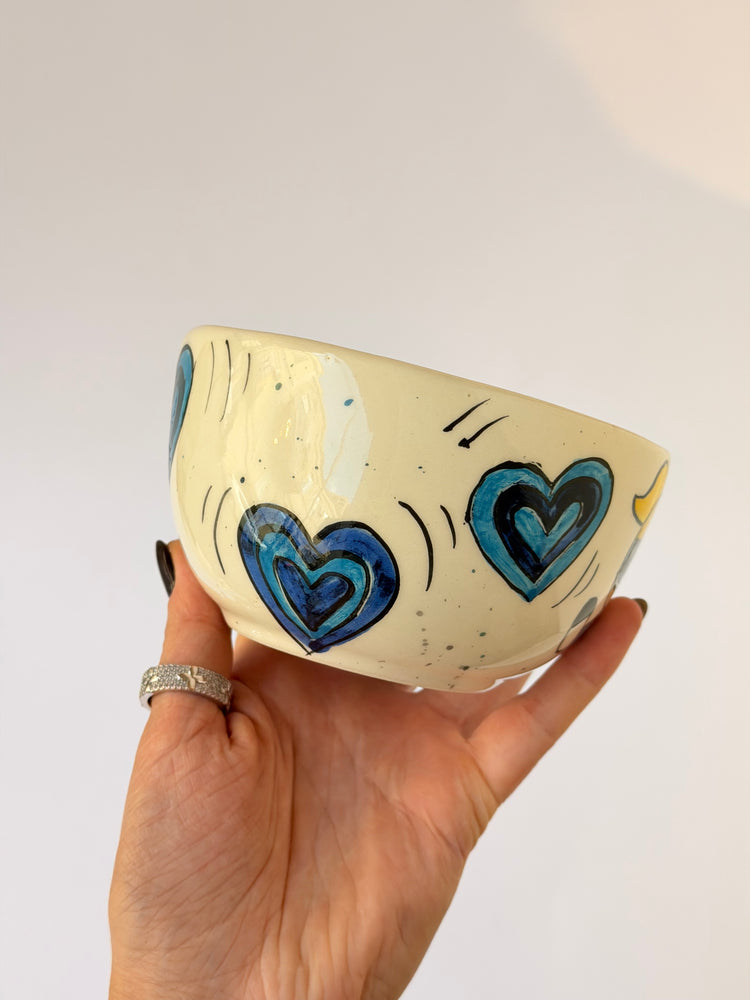 Girl handmade ceramic mug