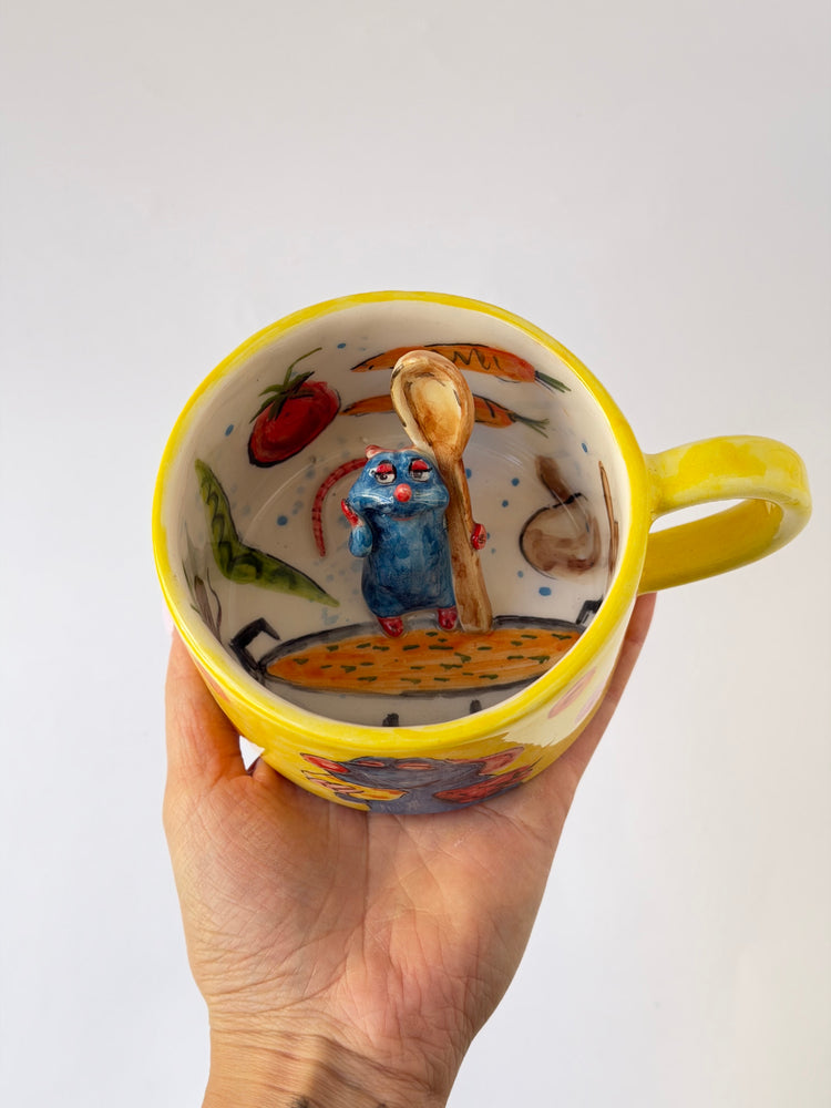 Little Chef handmade ceramic mug