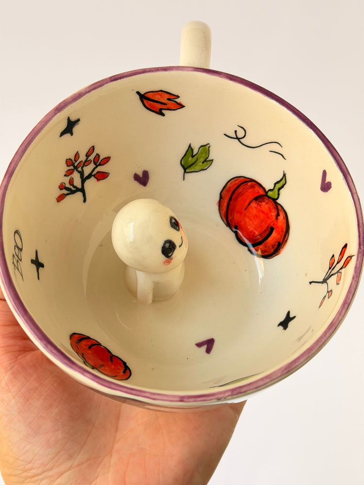 Ghost handmade ceramic mug
