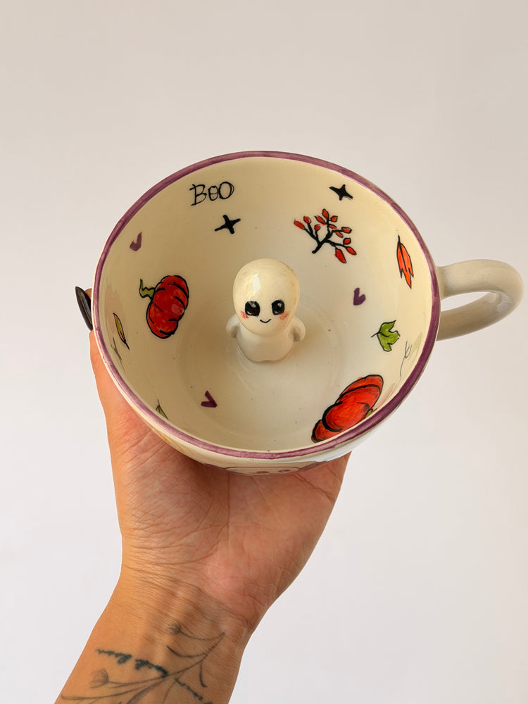 Ghost handmade ceramic mug