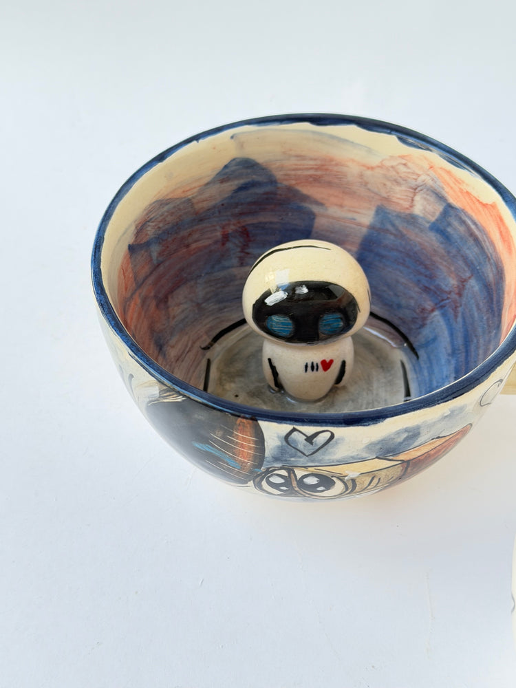 Couple handmade ceramic mugs