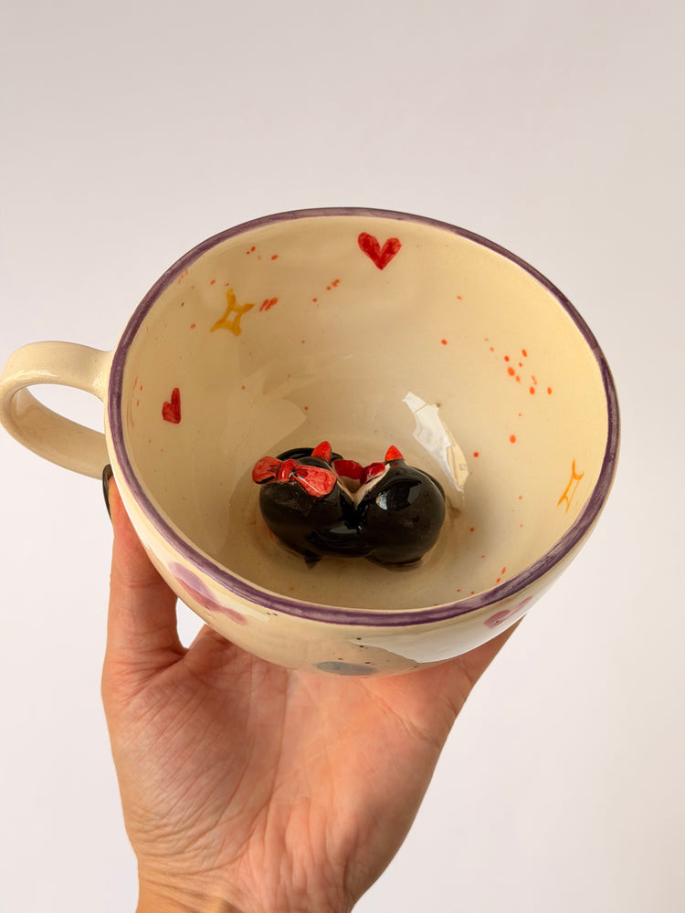 Penguin’s handmade ceramic mug