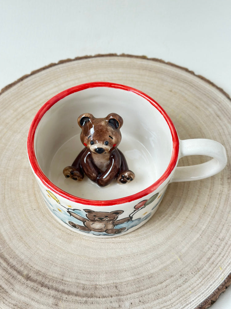 Teddy handmade mug
