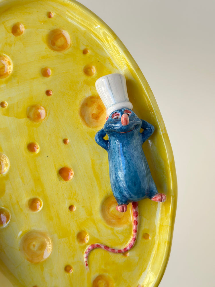 Little Chef handmade plate 25x16