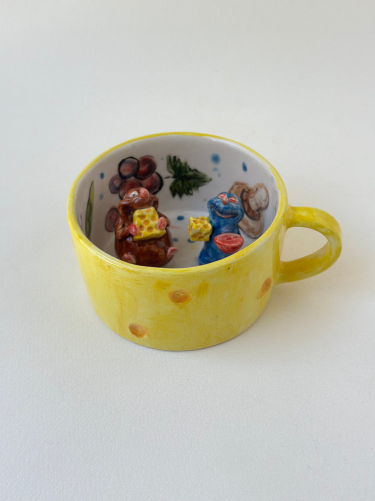 Little Chef and Emily handmade ceramic mug