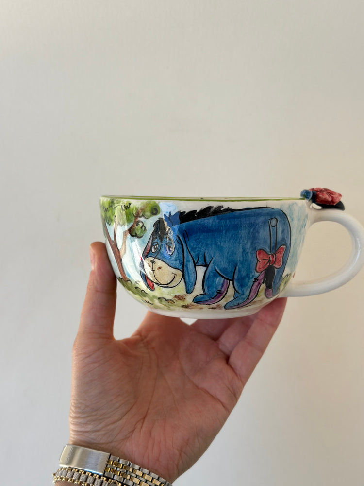 Donkey handmade mug