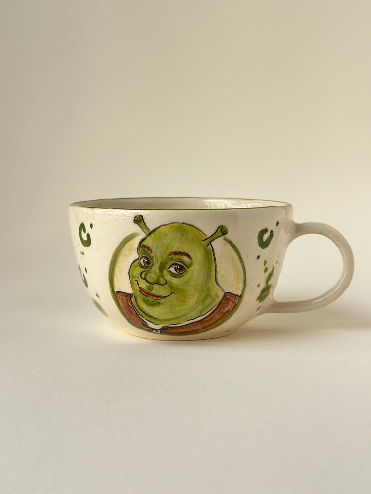 Shrek Handmade mug