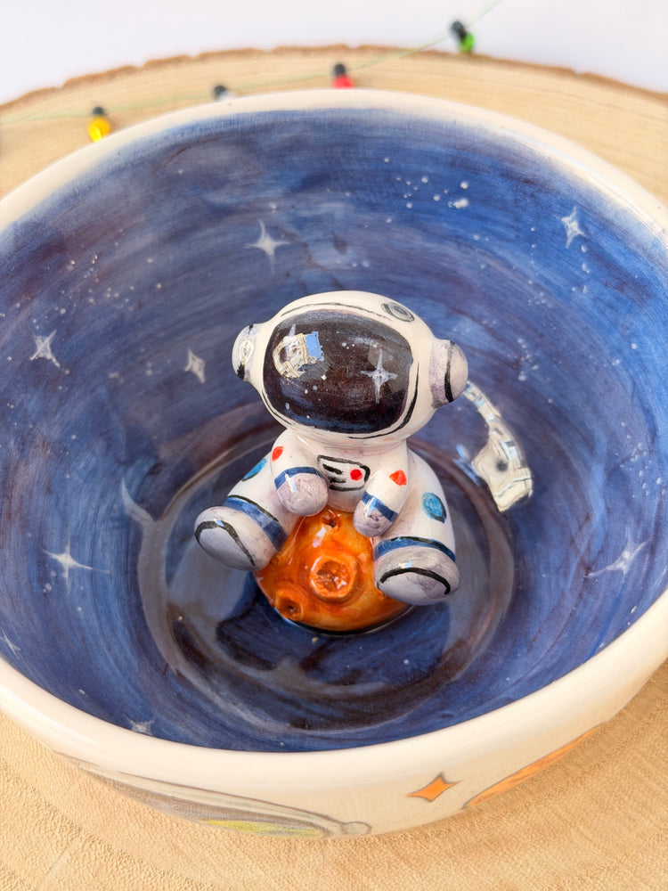 Astronaut handmade ceramic mug