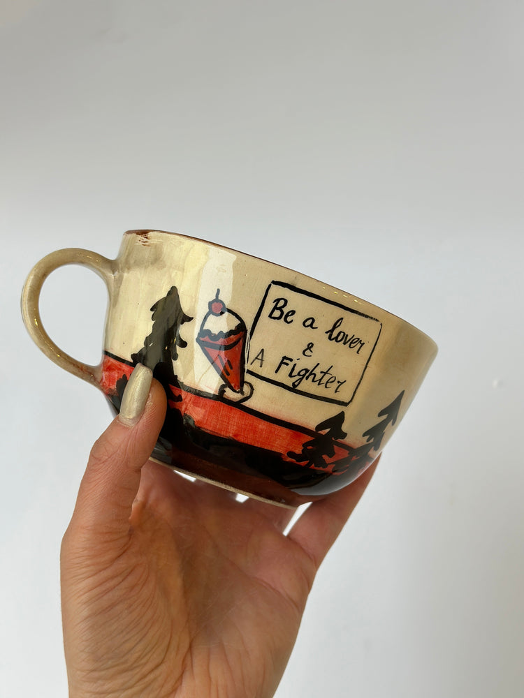 Steve handmade mug