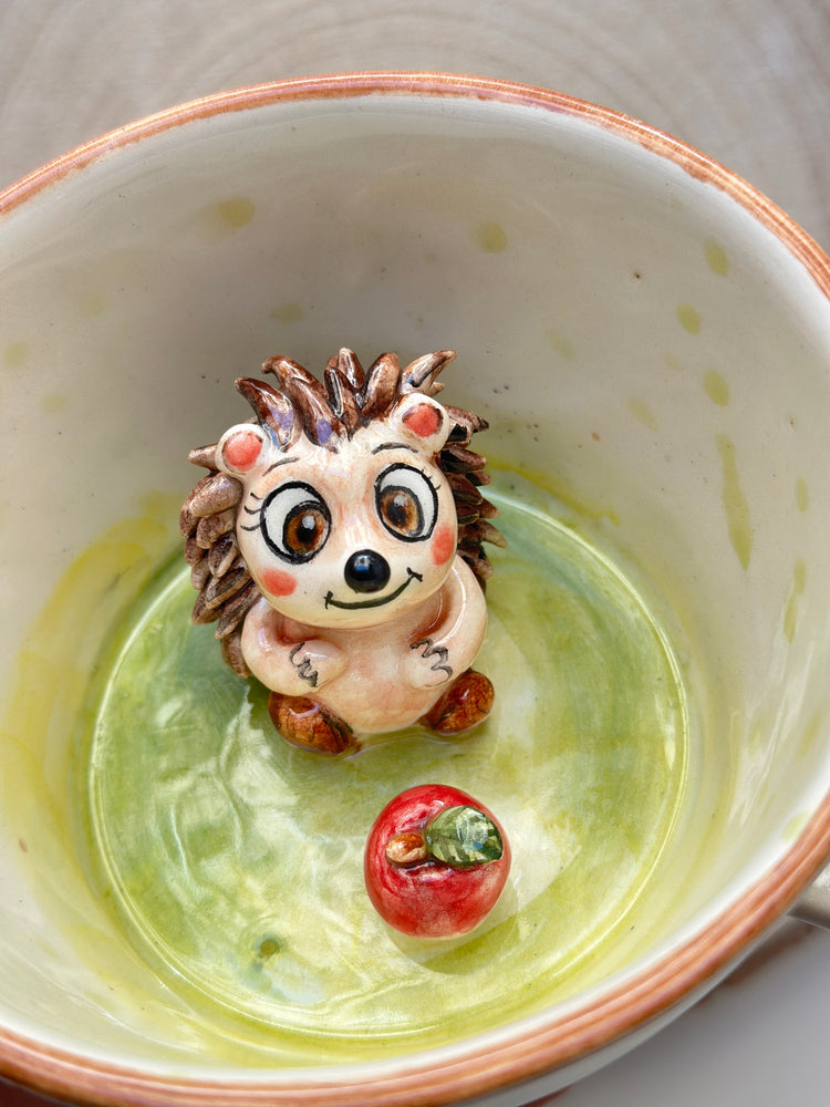 Hedgehog Handmade mug