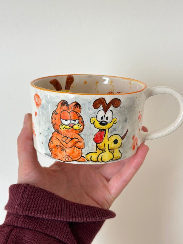 Garfield handmade mug