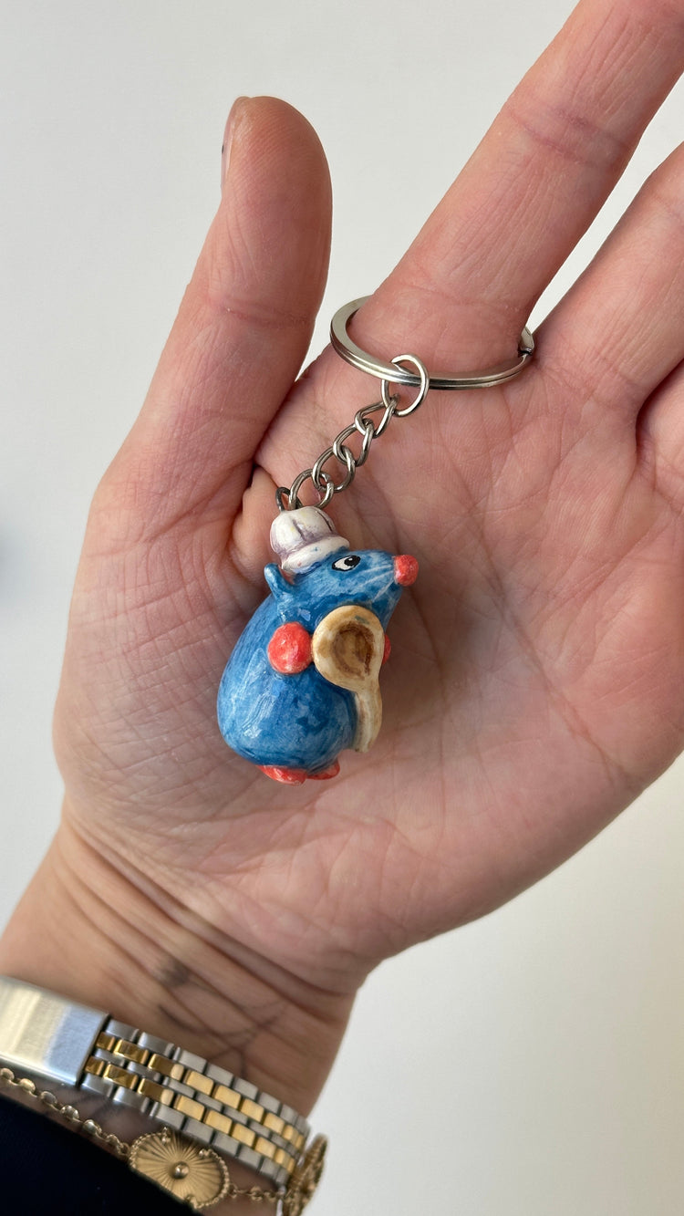 Little Chef  handmade keychain ( only one piece)