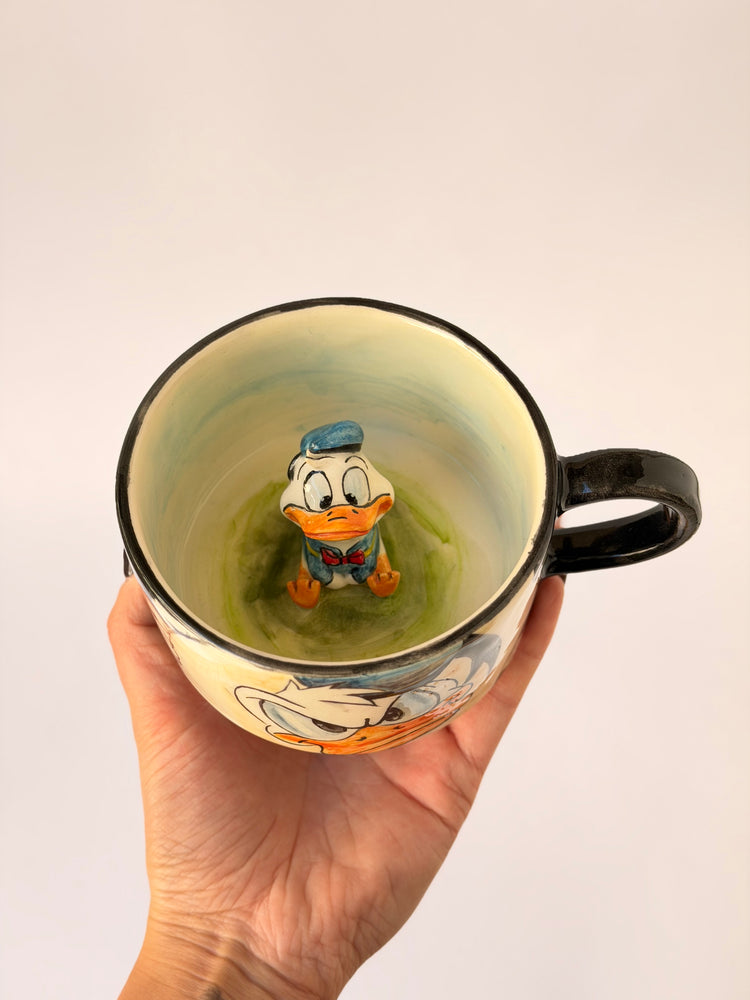 Duck handmade ceramic mug