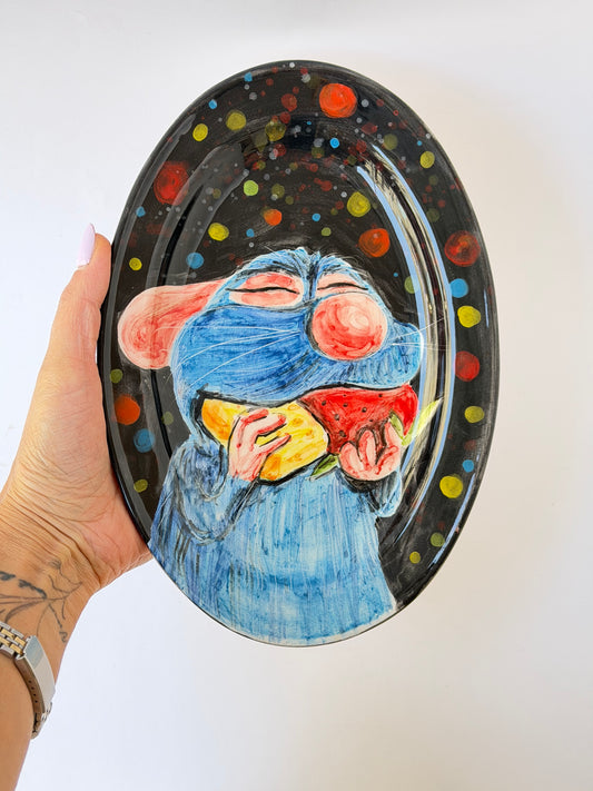Little Chef handmade ceramic plate
