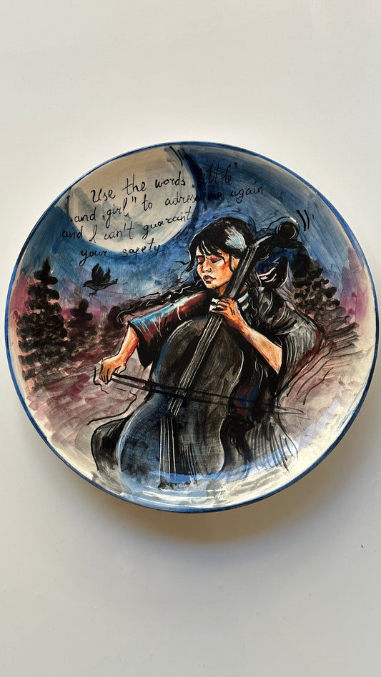 Wednesday plate
