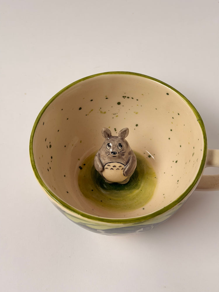 Totoro handmade ceramic
