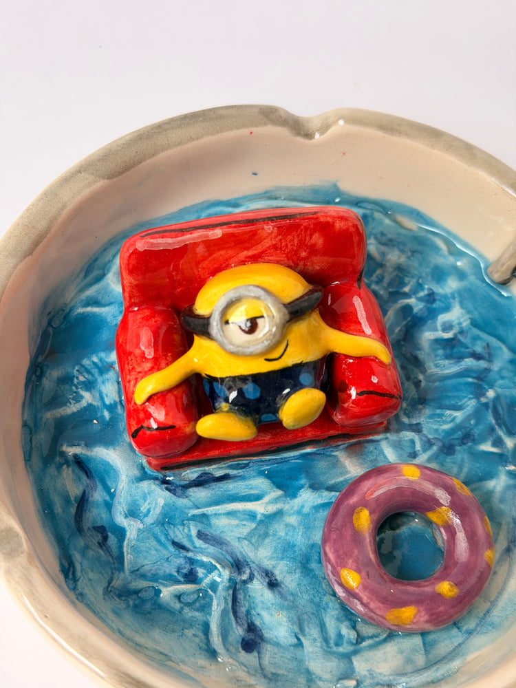 Minio handmade ceramic ashtray